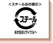 スチール缶の表示